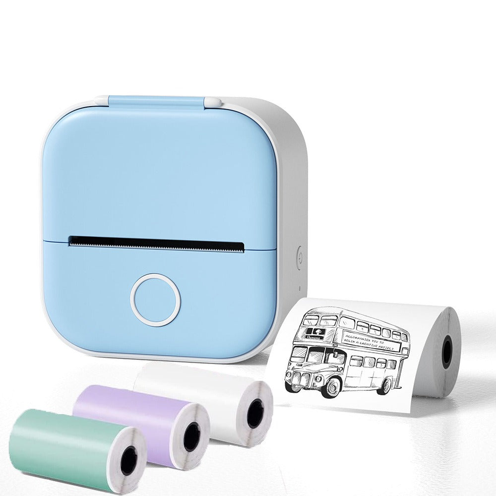 Mini pocket portable Bluetooth tag photo ledger thermal printer