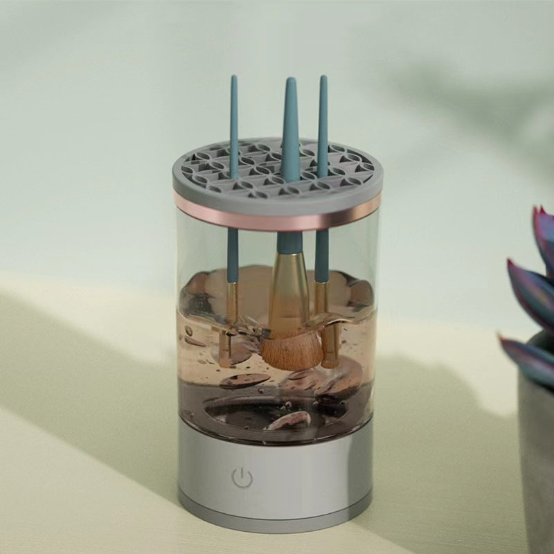 Portable Electric Makeup Brush Cleaner Machine with USB Charging