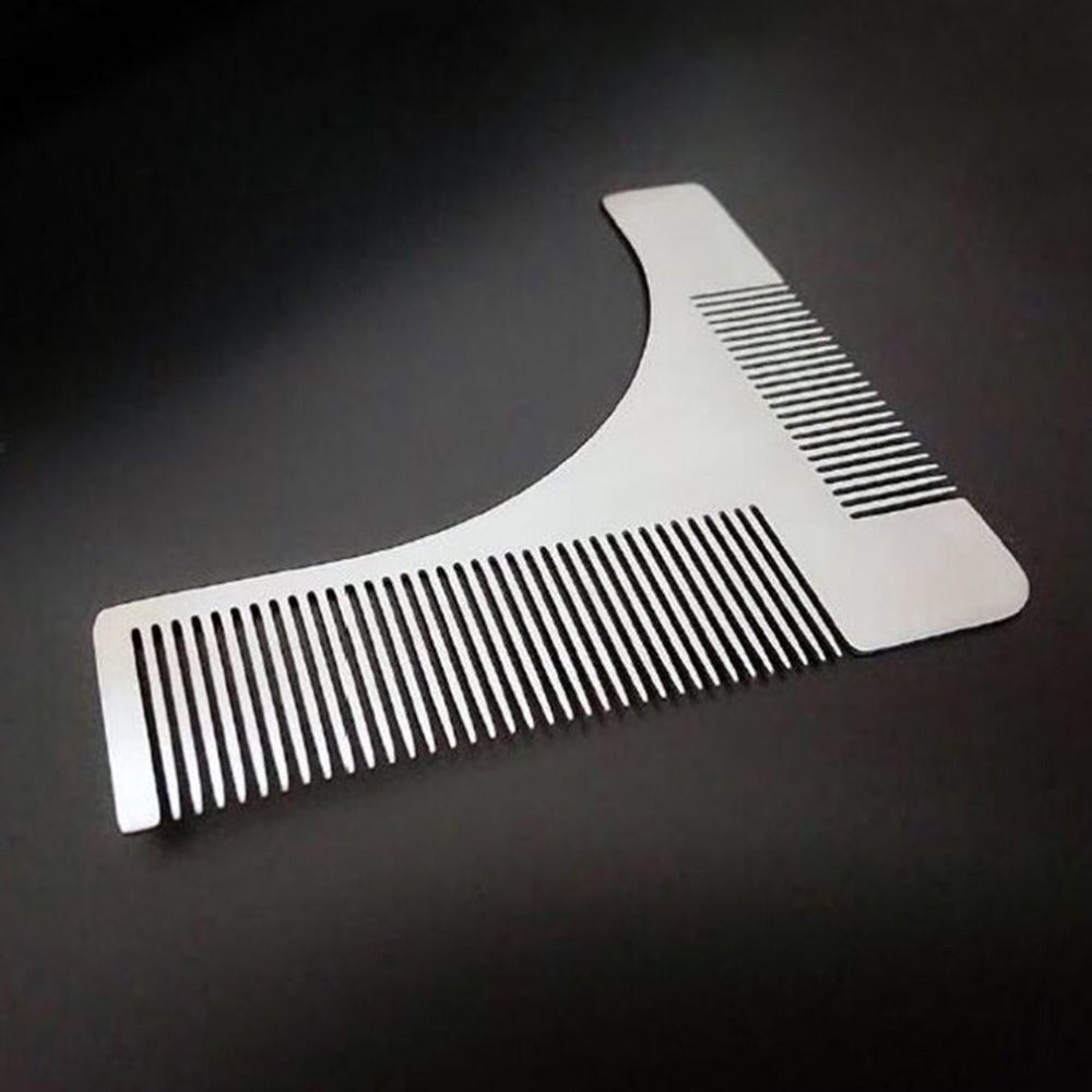 Stainless Steel Grooming Beard Brush Tool