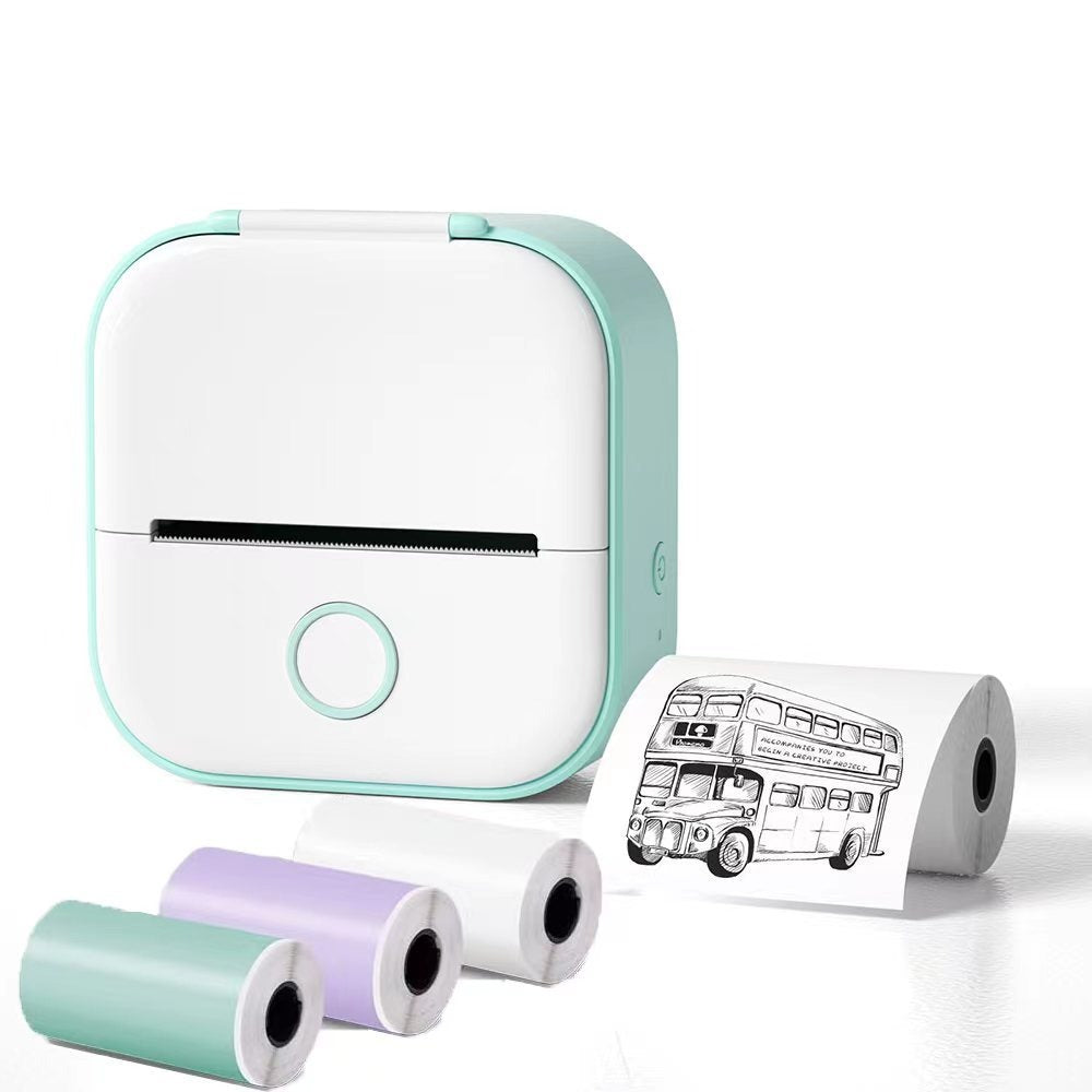 Mini pocket portable Bluetooth tag photo ledger thermal printer