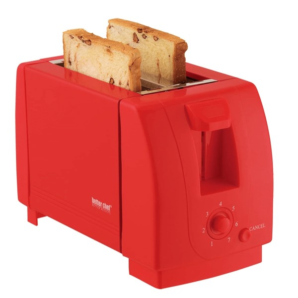 Better Chef 2-Slice Toaster with Crumb Tray