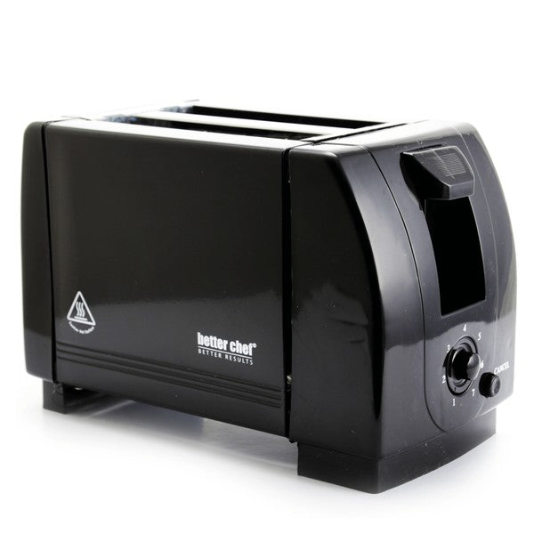 Better Chef 2-Slice Toaster with Crumb Tray