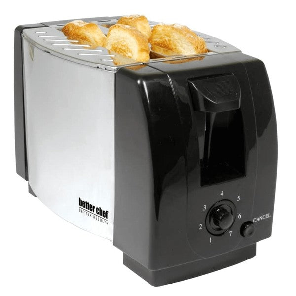 Better Chef 2-Slice Toaster with Crumb Tray