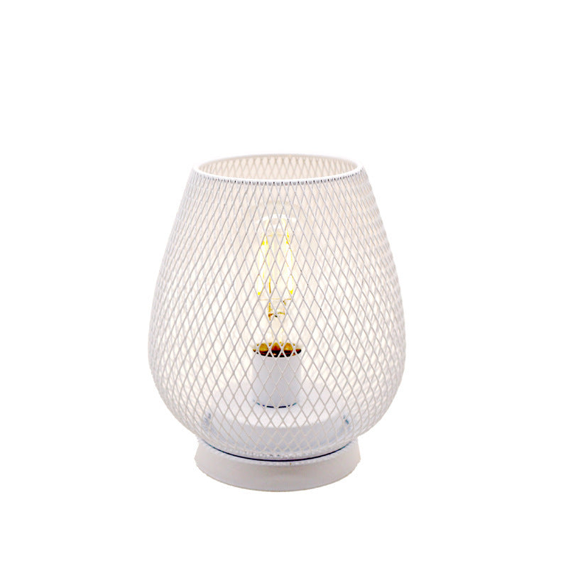 Industrial Style Birdcage Decorative Table Lamp