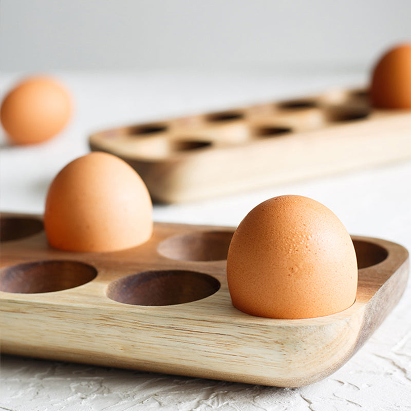 Bamboo Egg Storage Container