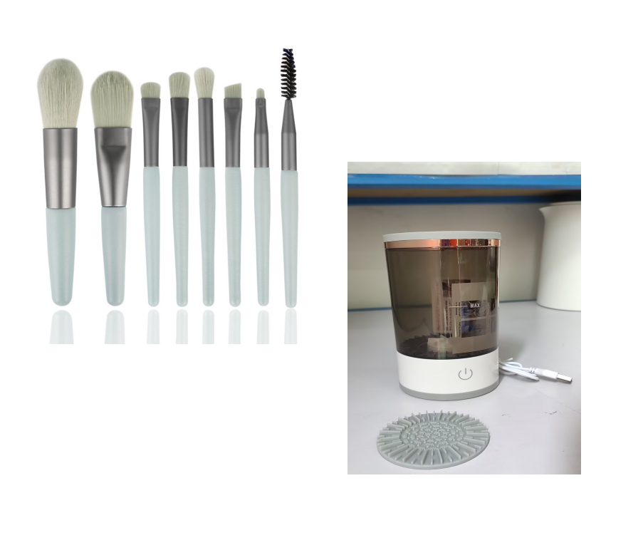 Portable Electric Makeup Brush Cleaner Machine with USB Charging