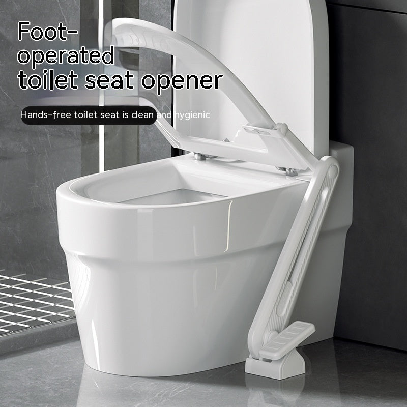 Pedal Toilet Seat Lifter