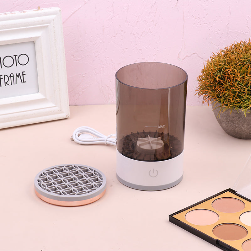 Portable Electric Makeup Brush Cleaner Machine with USB Charging
