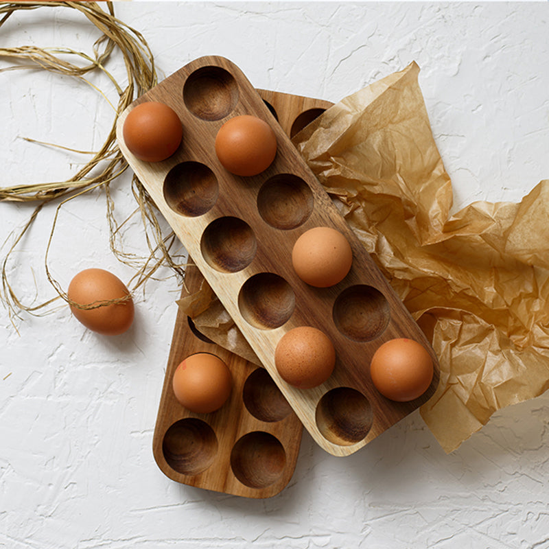 Bamboo Egg Storage Container