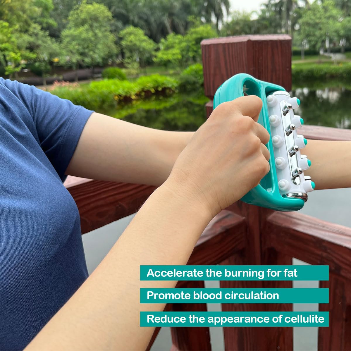 Massage Tool - Muscle Scraper for Anti-Cellulite & Skin Soothing, Manual Trigger Point Massager for Deep Tissue Recovery for Men and Women