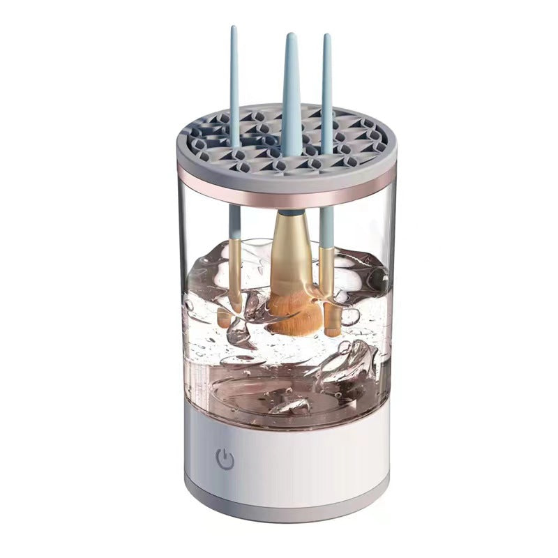 Portable Electric Makeup Brush Cleaner Machine with USB Charging
