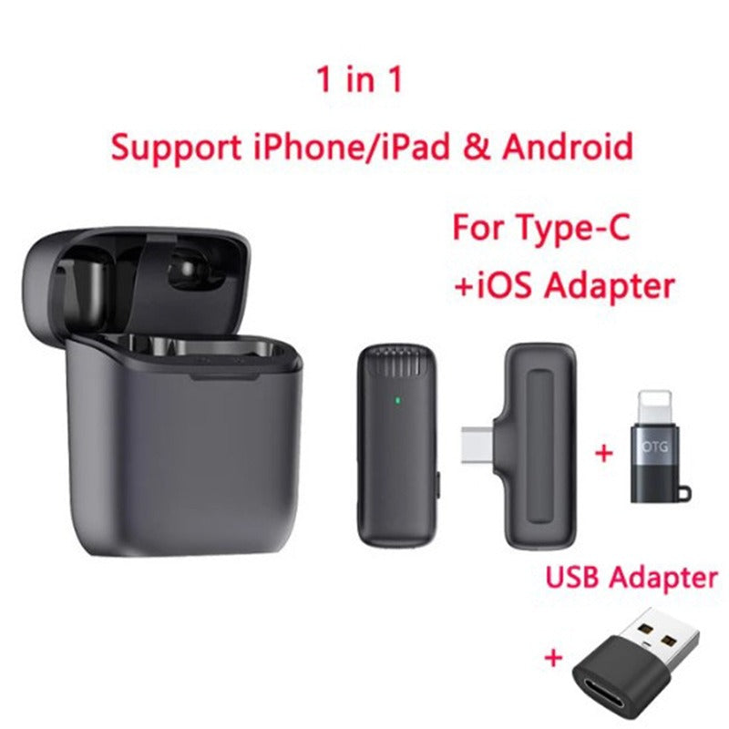 Live Broadcasting Wireless Lavalier Microphone