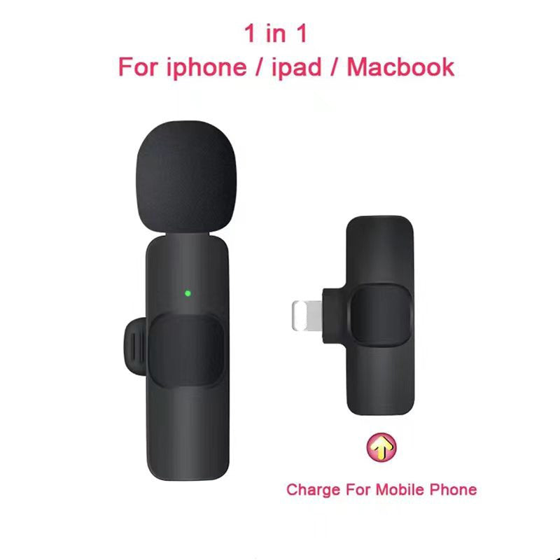 Live Broadcasting Wireless Lavalier Microphone