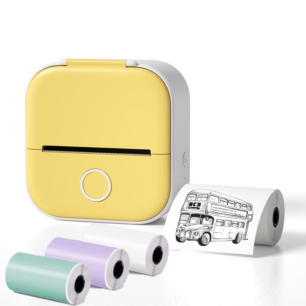 Mini pocket portable Bluetooth tag photo ledger thermal printer