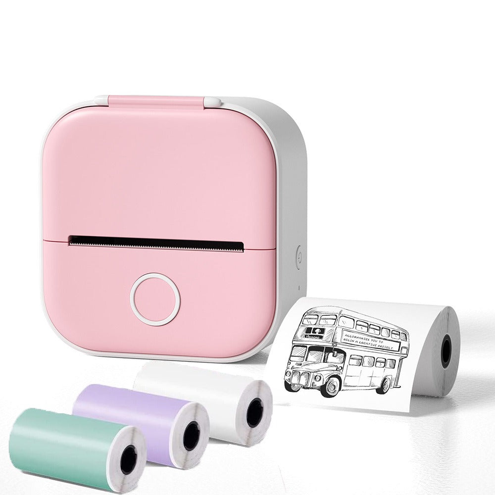 Mini pocket portable Bluetooth tag photo ledger thermal printer