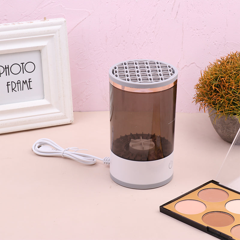 Portable Electric Makeup Brush Cleaner Machine with USB Charging