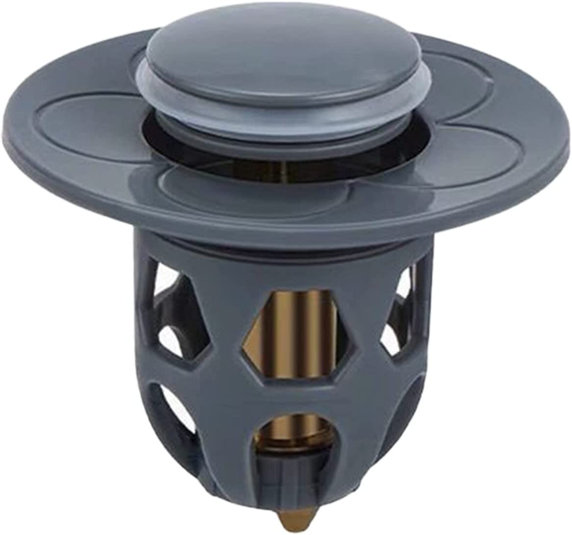 Electroplating Drainer Bouncing Core Universal Head Leak-Proof Plug