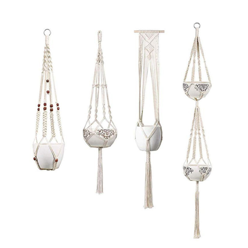 Macrame Hanging Plant Baskets