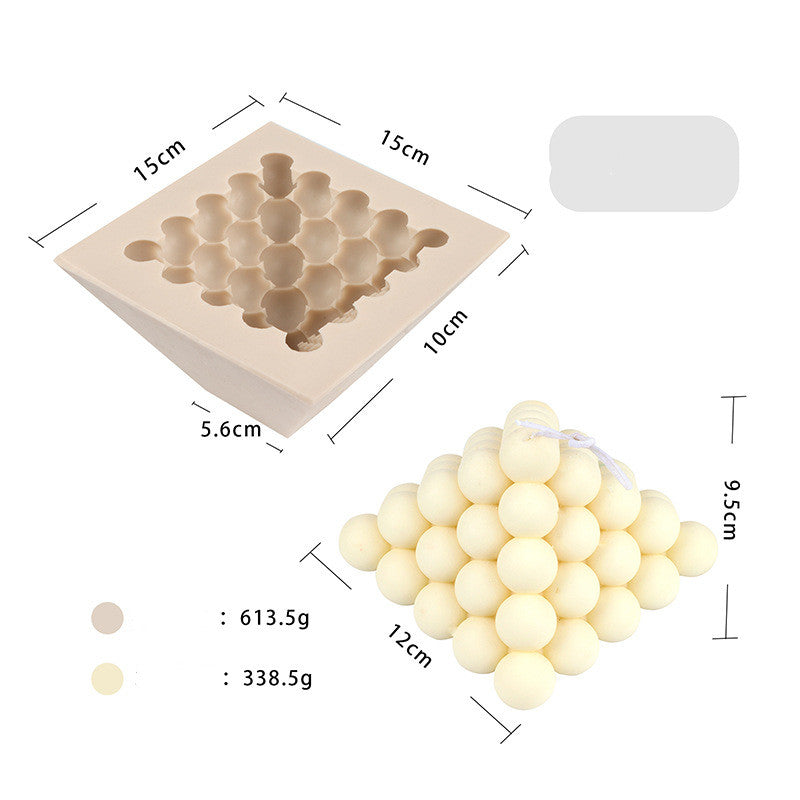 New Big Bubble Rectangular Square Cake Mould