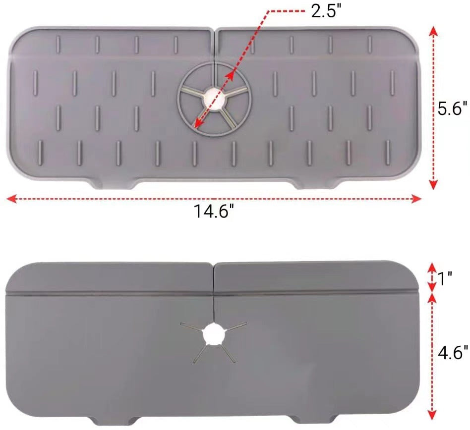 Faucet Silicone Splash Catcher