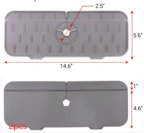 Faucet Silicone Splash Catcher
