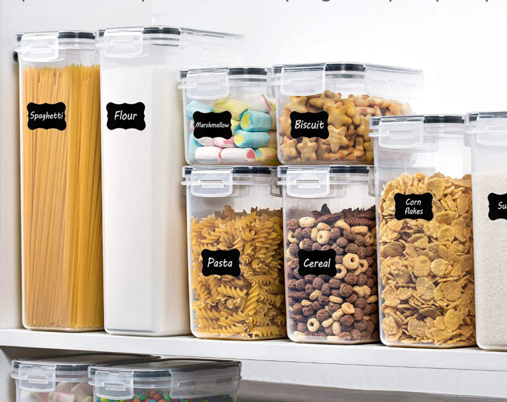 Kitchen Household Fresh-keeping High-permeability PP Airtight Jar