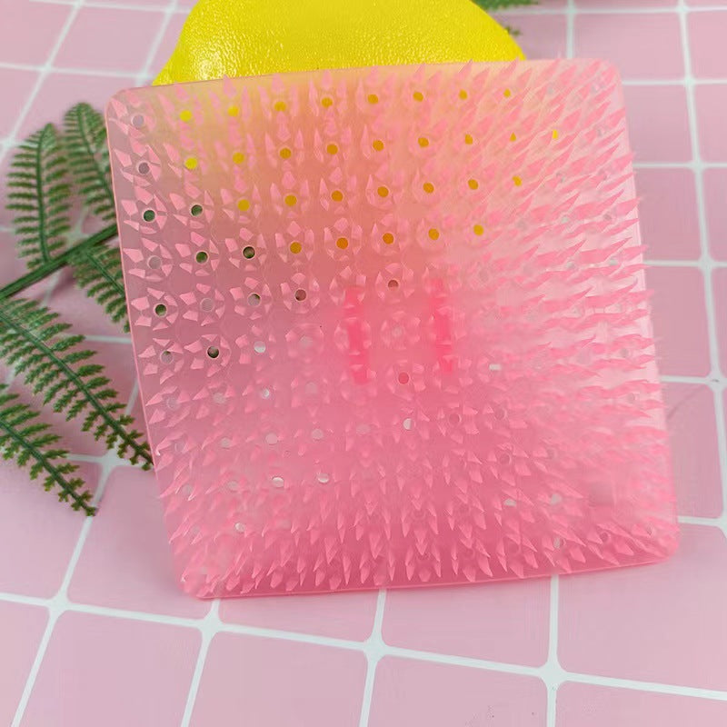 Silicone Dishcloth Oil-free Kitchen Special Drain Basket Sink Gap Plot Brush Vegetable Fruit Scrub-brush