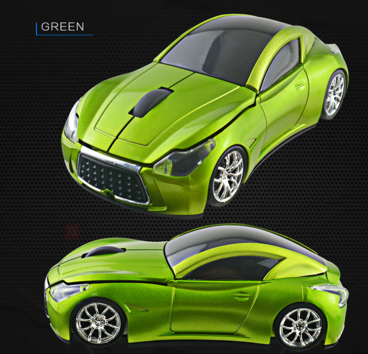 Wireless Sports Car Mouse