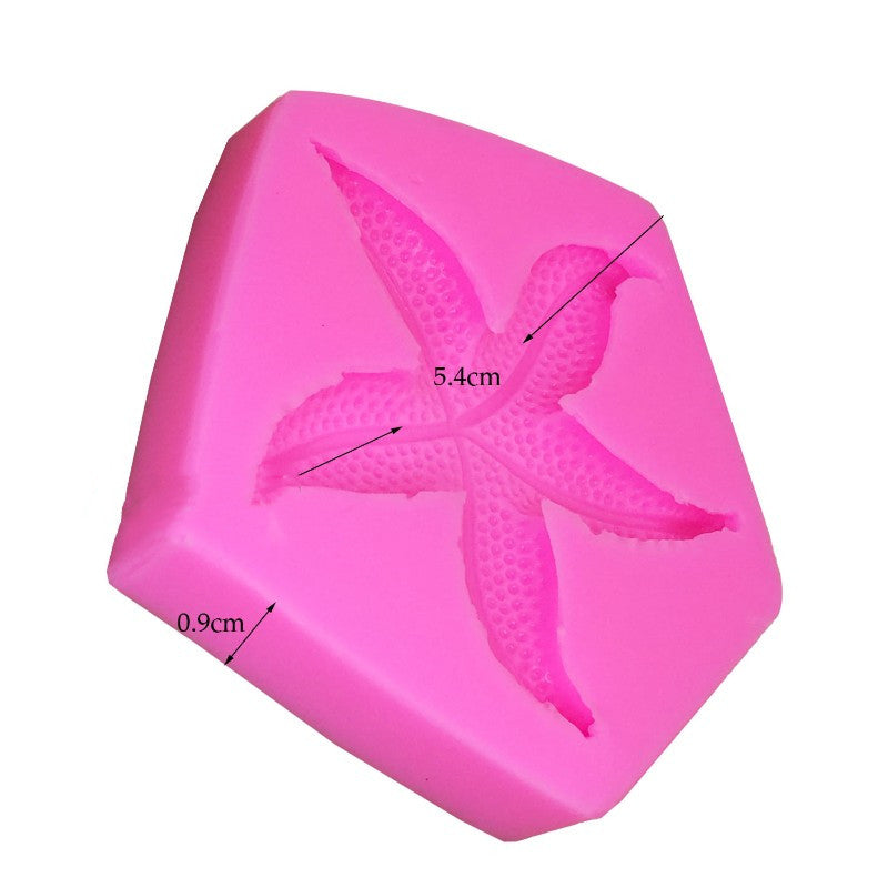 Sea Star Cooking Decoration Silicone Mold