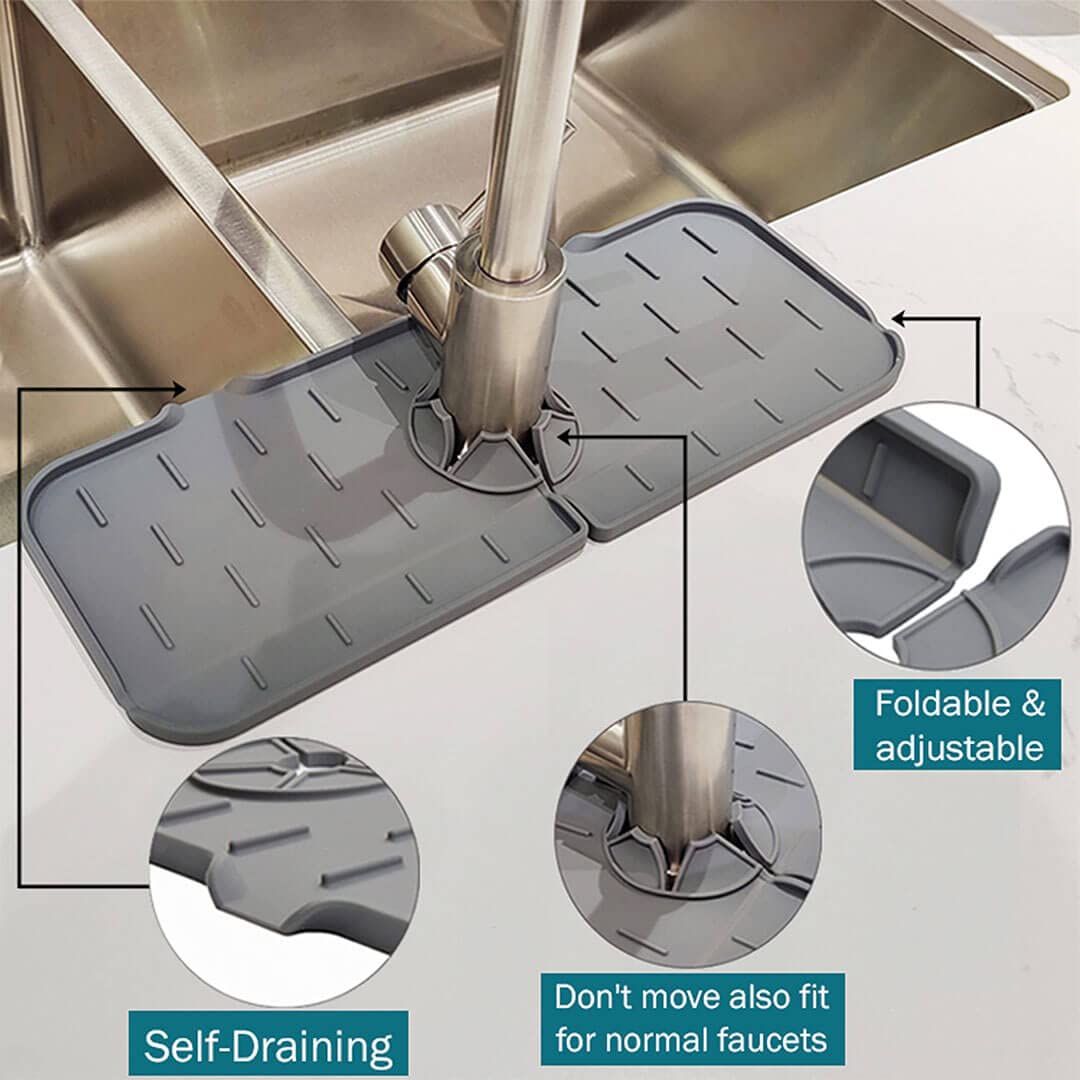 Faucet Silicone Splash Catcher