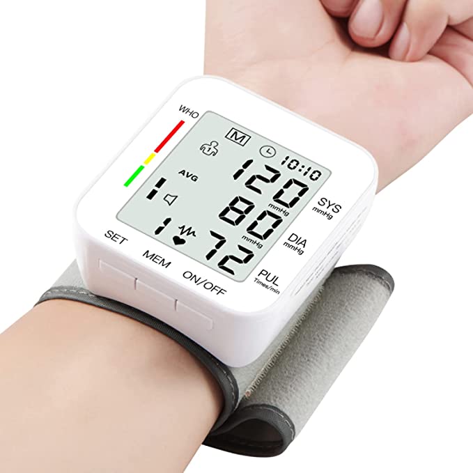 Adjustable Wrist Blood Pressure Monitor