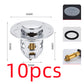 Electroplating Drainer Bouncing Core Universal Head Leak-Proof Plug