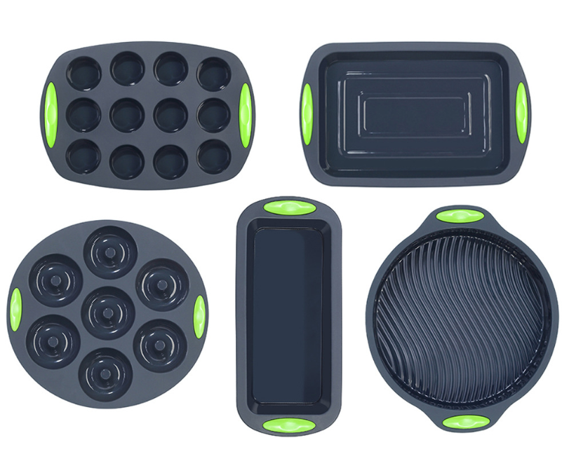 5 Pcs Silicone Baking Mold
