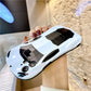 Compatible with Apple, Creative Sports Car Anti-Fall Mobile Phone Case for Protective Cover Silicone Soft Shell Trendy