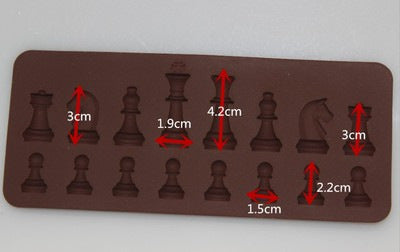 Silicone Chess Chocolate Mold