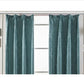 White Adjustable Tension Curtain Rod 41-76 inches