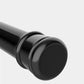 Black Adjustable Tension Curtain Rod 41-76 inches