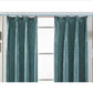 Blue Adjustable Tension Curtain Rod 41-76 in.