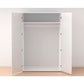 Pink Adjustable Tension Curtain Rod 41-76 inches