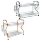 Better Chef 16 Inch 2-Level R-Shaped Dish Rack