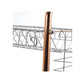 Better Chef 22 Inch 2-Level R-Shaped Dish Rack
