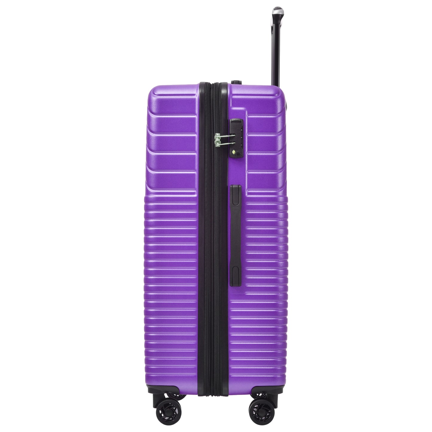 Hardshell Luggage Sets 3 Piece double spinner 8 wheels Suitcase with TSA Lock Lightweight 20''24''28''