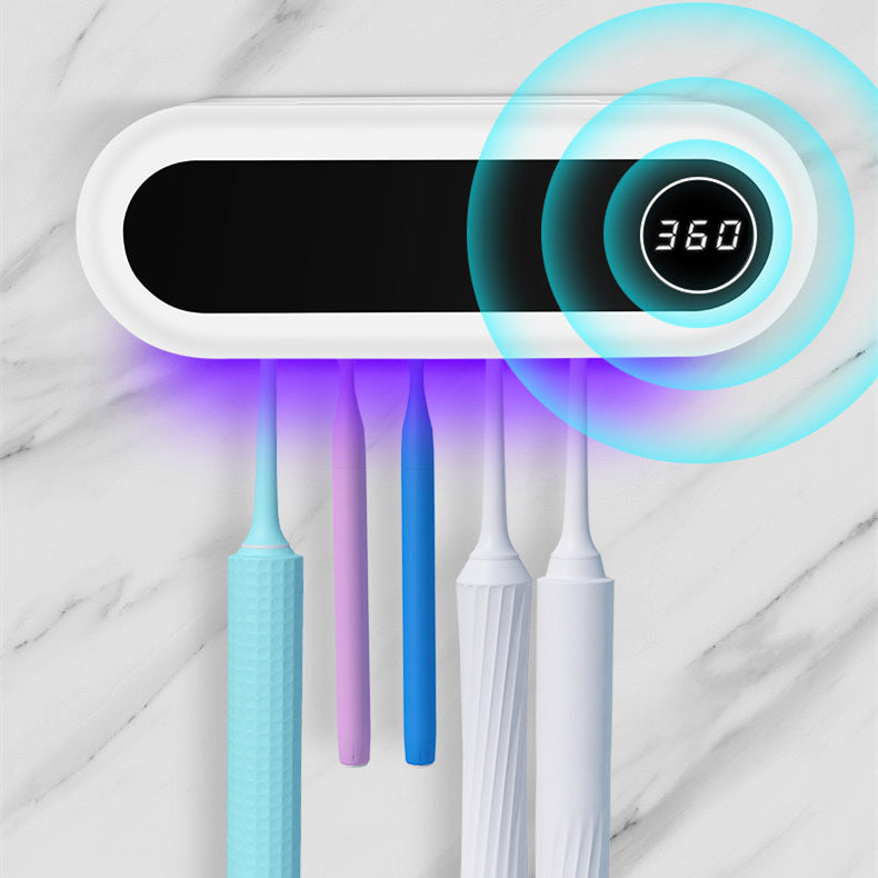 Smart Toothbrush UV Sterilizer Holder Toothpaste Dispenser Squeezer
