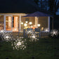 Ground Plug Solar Fireworks Light LED Light String Copper Wire Outdoor Garden Decoration Star Lights Christmas Lights