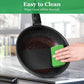 12pcs Non-Stick Cookware Set, Pots and Pans Set with Spatula and Detachable Handle for Kitchen, Black