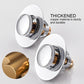 Zezzo Bounce Core Pop-up Drain Filter Bathroom Stainless Steel Bounce Core Push-type Hair Stopper Basin Pop-up Drain Filter