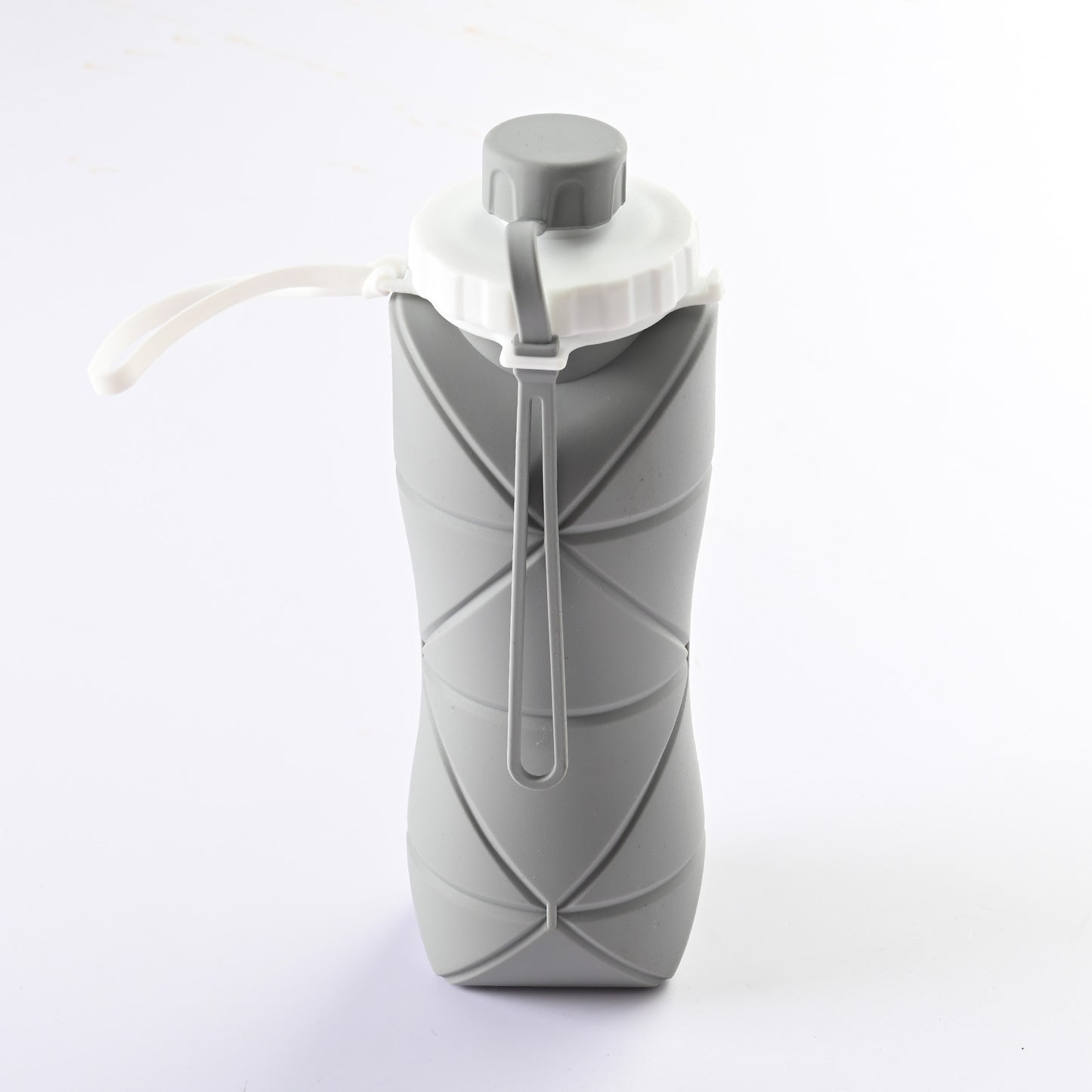 600ml Sports Folding Silicone Water Bottle