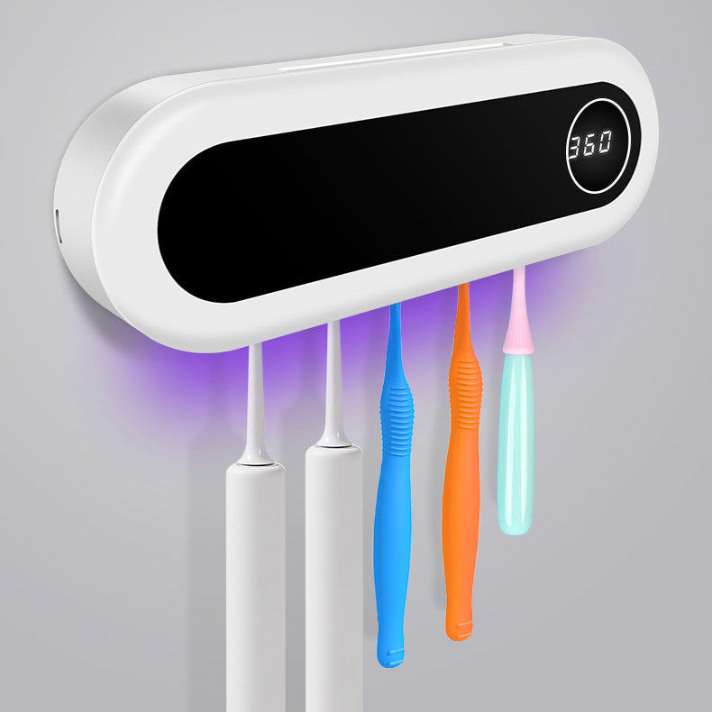 Smart Toothbrush UV Sterilizer Holder Toothpaste Dispenser Squeezer