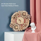 Robotime ROKR Zodiac Wall Clock 3d Wooden Puzzle Model Building Gifts for Gifts