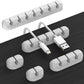 Creative silicone storage hub charging cable organize data cable holder mobile phone desktop cable organizer